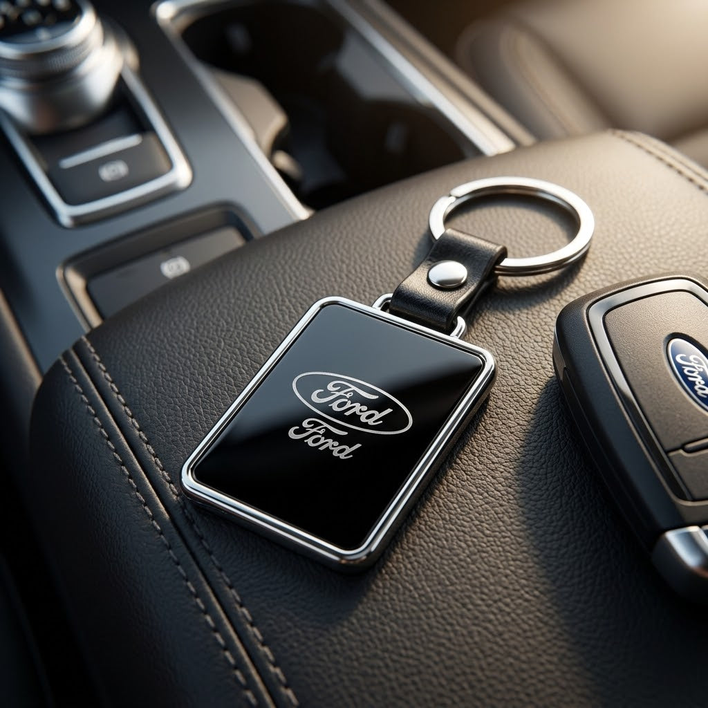 ميدالية مفاتيح Ford داخل السيارة